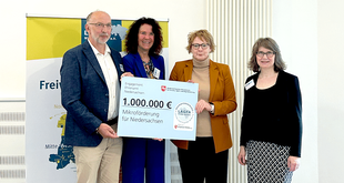 Übergabe Förderung