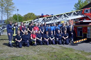 Feuerwehrfrauen trafen sich bei der Feuerwehr Dannenberg zum gemeinsamen Übungs- und Ausbildungsdienst