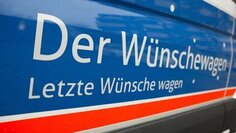 Wünschewagen-Beschriftung