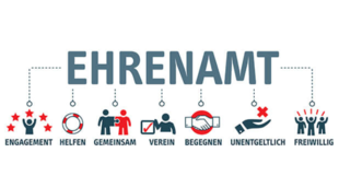 Symbolcollage Ehrenamt finden