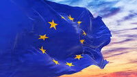 EU-Flagge wehend