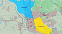 Kartenausschnitt Stadt Verden