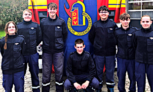 Gruppenbild Jugendfeuerwehrteam