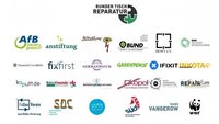 Logos der Partner der Reparatur-Initiativen