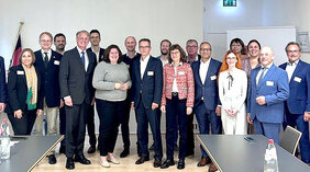 Delegation der LAG FW in Brüssel