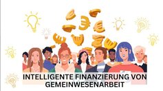 Plakatmotiv Intelligente Finanzierung von Gemeinwesenarbeit