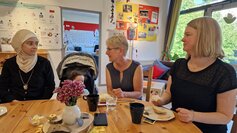 Menschen im Gespräch