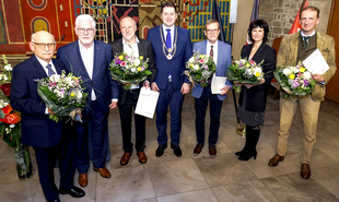 Übergabe Bürgermedaille