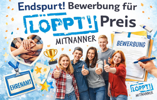 Collage KI für Löppt!Mitnanner Preis