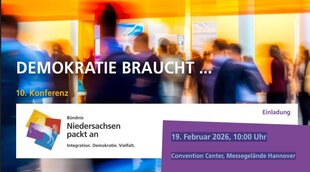 Einladungscover Demokratie braucht